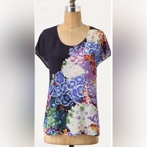 Maeve floral print blouse